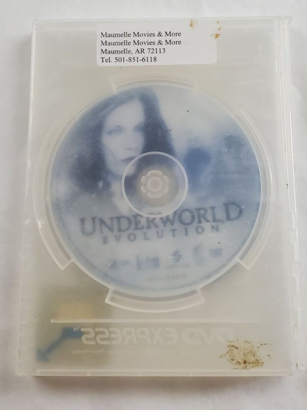 Underworld Evolution DVD Movie Widescreen in Clear Rental Case